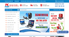 Desktop Screenshot of maytinhcugiare.com